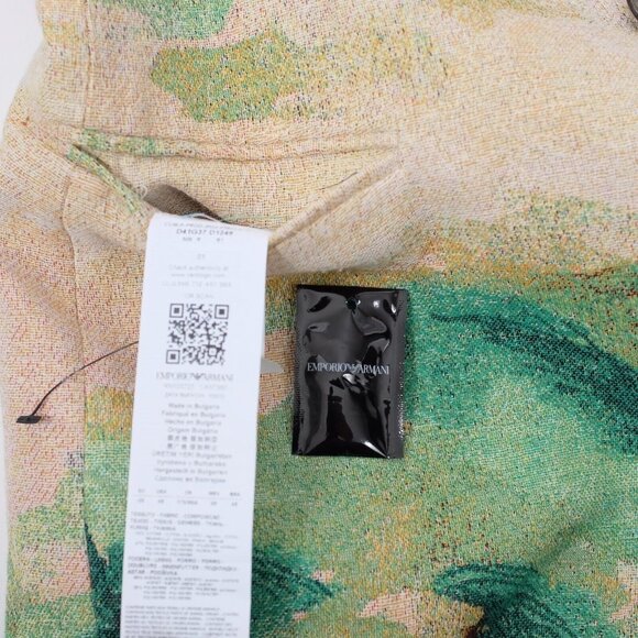 Emporio Armani jacket 48 US 38 tapestry with palm trees $895 blazer - Picture 10 of 10